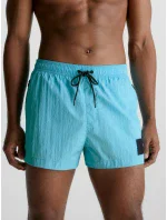Pánske plavky Short Drawstring Swim Short CK Nylon KM0KM00868CU8 modrá - Calvin Klein Pánske plavky Short Drawstring Swim Short CK Nylon KM0KM00868CU8 modrá - Calvin Klein