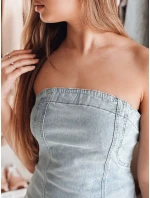 Džínsové trubicové mini šaty NETUBA modré FashionStreet EY2591 Džínsové trubicové mini šaty NETUBA modré FashionStreet EY2591