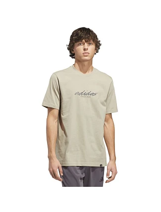 Pánske tričko adidas Color Connect Graphic T-shirt beige KE1315 pánske Pánske tričko adidas Color Connect Graphic T-shirt beige KE1315 pánske