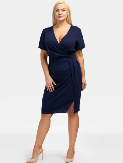 Dámske šaty SA958 modré - Karko