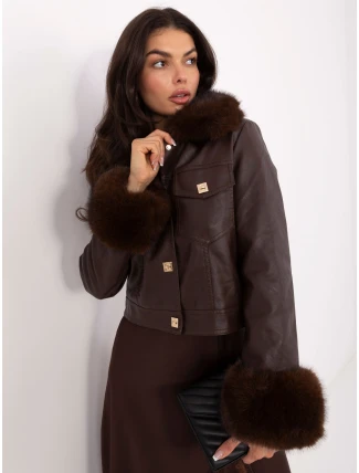 Bunda MBM KR PU25 017.97P hnedá Bunda MBM KR PU25 017.97P hnedá