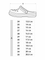 Yoclub Dievčenské topánky Crocs Slip-On Sandals OCR-0048G-0600 Pink