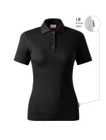 Resist Heavy Polo Shirt black 01 (štítok značky)
