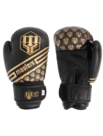 RPU-20 MASTERS 4 oz čierno-zlaté boxerské rukavice