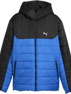 Pánska zateplená modro-čierna bunda Puma ESS s kapucňou 685211 13 Pánske