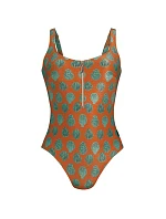 Jednodielne plavky Style Elouise 7713 rusty brown - RosaFaia