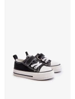 Detské plátenné tenisky Black Daloma
