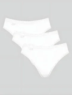 Dámske nohavičky Sloggi 24/7 Cotton Lace Tai C3P biele