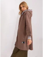 Mikina RV BL 9225.96P hnedá