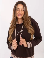 Blúzka RV BL A857.47 tmavohnedá