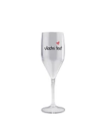 Vlastný text na nerozbitnej pohári na prosecco Vlastný text na nerozbitnej pohári na prosecco