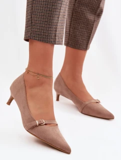 Lodičky na podpätku model 225408 Step in style