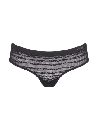 Dámske čipkované nohavičky FREE Evolve Hipster - BLACK - black 0004 - SLOGGI Dámske čipkované nohavičky FREE Evolve Hipster - BLACK - black 0004 - SLOGGI
