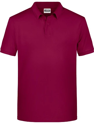 Daiber 8010 Pánske polo tričko z bio bavlny 02.8010 wine Daiber 8010 Pánske polo tričko z bio bavlny 02.8010 wine