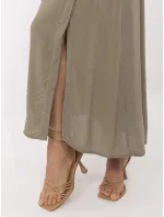 Sukňa D73761M50222A khaki Sukňa D73761M50222A khaki