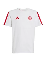 Detské tričko adidas FC Bayern Muenchen červeno-biele KG2591