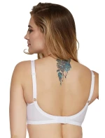 Dámska dojčiaca podprsenka Mama Basic Milky Biela - Mitex Dámska dojčiaca podprsenka Mama Basic Milky Biela - Mitex