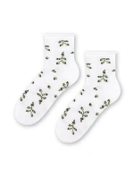 Vzorované netlačiace ponožky Steven art.099 35-40 Vzorované netlačiace ponožky Steven art.099 35-40