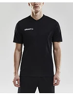 Craft Teamwear Squad Go Jersey Solid M Pánske športové tričko s výstrihom do V 82.5560 cocktail