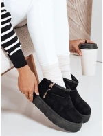 Dámske snežnice na platforme čierne FashionStreet ZY1052 Dámske snežnice na platforme čierne FashionStreet ZY1052