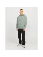 Jack&Jones pánska mikina JJESTAR BASIC SWEAT HOOD NOOS 12208157 ICEBERG GREEN
