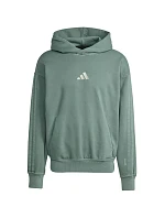 Pánska mikina adidas A SZN W FL HD green JL6538 pánske farby