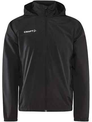 Craft Teamwear Evolve Rain Jacket M – ľahká pánska bunda do dažďa 82.3819 čierna Craft Teamwear Evolve Rain Jacket M – ľahká pánska bunda do dažďa 82.3819 čierna