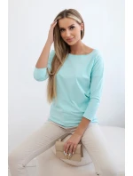 Blúzka Casual mint Blúzka Casual mint