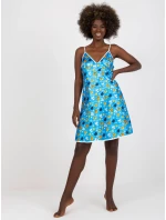 Nočná košeľa BR KN 2299 modrá Nočná košeľa BR KN 2299 modrá