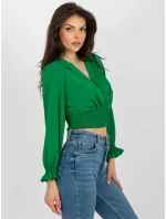 Blúzka DHJ BZ 13866.92P zelená