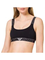 Bralette športová podprsenka 163651 1P227 00135 tmavo modrá - Emporio Armani