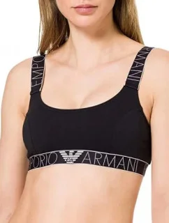 Bralette športová podprsenka 163651 1P227 00135 tmavo modrá - Emporio Armani