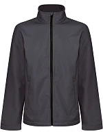 Regatta TRA 628 Pánska dvojvrstvová softshellová bunda „Ablaze“ 36.A628 seal grey/black