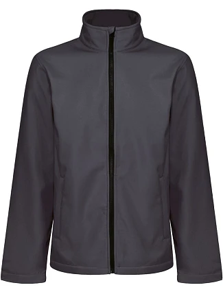 Regatta TRA 628 Pánska dvojvrstvová softshellová bunda „Ablaze“ 36.A628 seal grey/black
