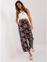 Nohavice D73770R62237B black green