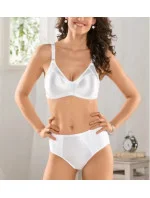 Dámska podprsenka bez kostíc 5063 biela - Naturana