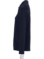 NEOBLU Owen LSL Women Dámske polo s hustým piké vzorom a dlhým rukávom 24.4397 night blue