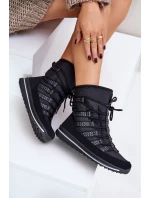 Śniegowce Damskie Progress PROGJ-20-02 Czarne