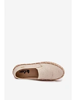 Dámske espadrilky na platforme s úpletom Lee Cooper LCW-26-31-4332 beige Dámske espadrilky na platforme s úpletom Lee Cooper LCW-26-31-4332 beige