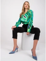 Blúzka DHJ BZ 15201.30 zelených