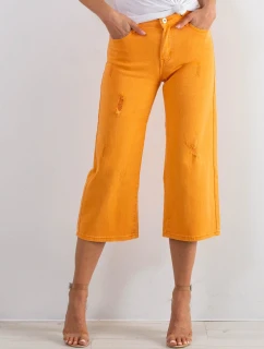 Džínsové nohavice JMP SP B102.32P jasne oranžová