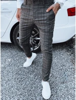 Pánske tmavosivé nohavice FashionStreet UX4404