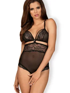 Erotické body 838-TED black - OBSESSIVE