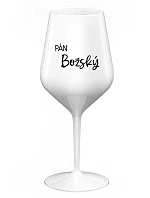 LORD OF GOD - biely nerozbitný pohár na víno 470 ml