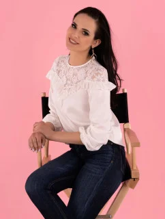 Blúzka Hiron krémová - Merribel