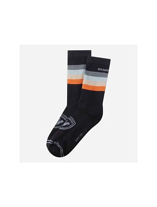 Lyžiarske ponožky ROSSIGNOL Waterfall Socks, čierne Lyžiarske ponožky ROSSIGNOL Waterfall Socks, čierne