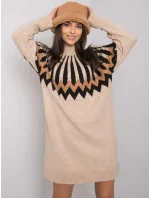 LC SK 0098 Šaty.37X béžová LC SK 0098 Šaty.37X béžová