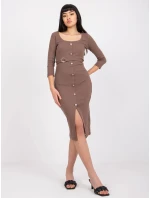 Šaty RV SK 7523.91 hnedé