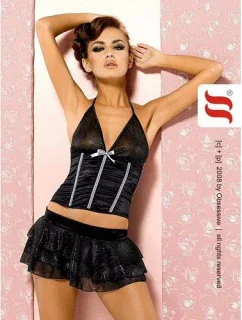 Dámska luxusná súprava Corretto black-grey - Obsessive