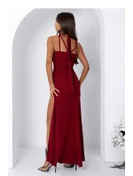 Dlhé šaty 222679 bordová - With You Dlhé šaty 222679 bordová - With You
